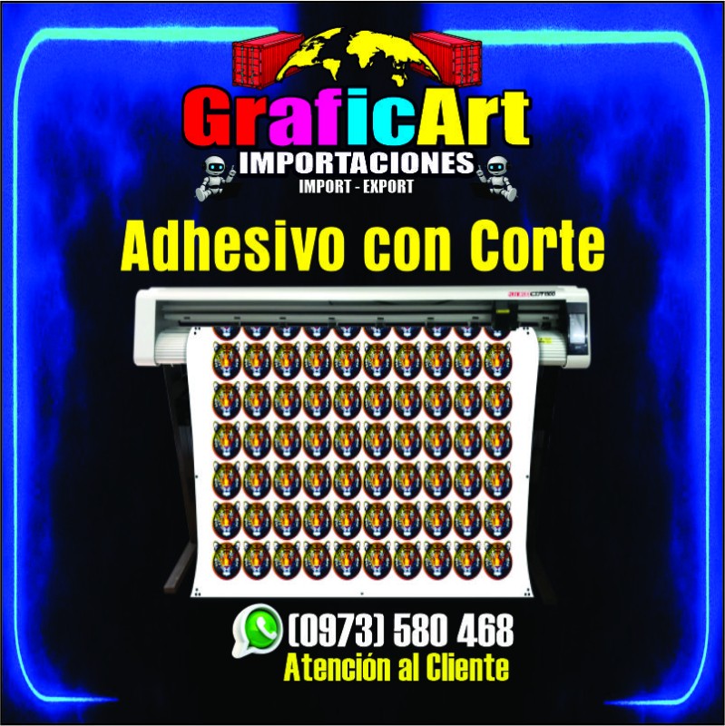 Adhesivo con Corte por Metro Cuadrado